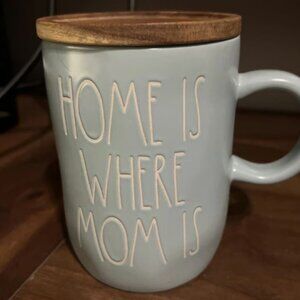 Rae Dunn Home Is Where Mom Is Mug